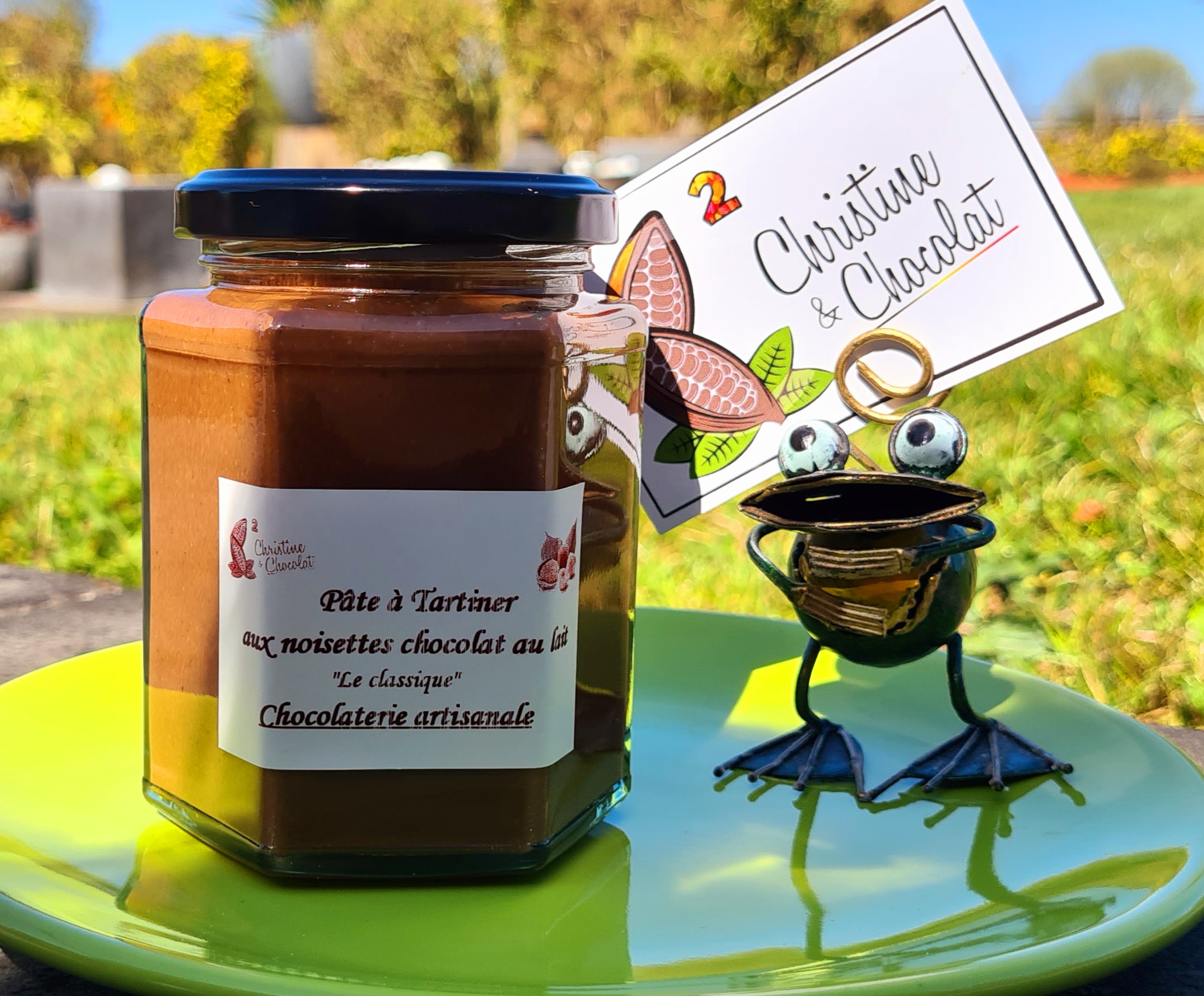 Nos pâtes à tartiner - Christine & Chocolat