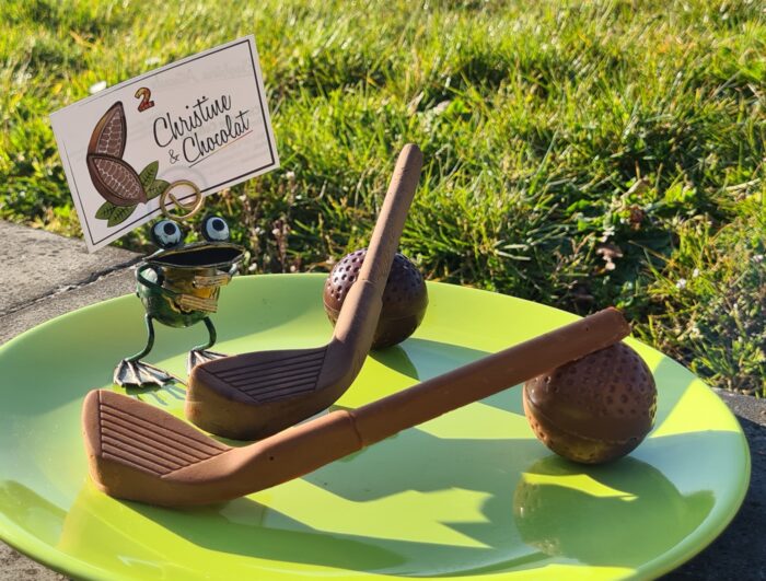 Le set de golf pour chocolat chaud