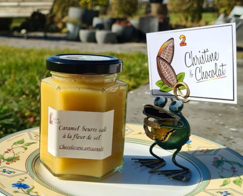 Le caramel beurre salé à la fleur de sel - Christine & Chocolat