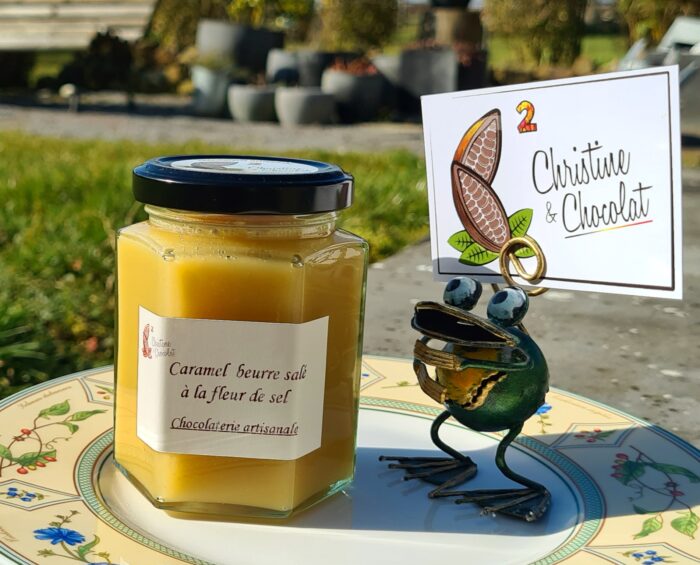 Le caramel beurre salé à la fleur de sel - Christine & Chocolat