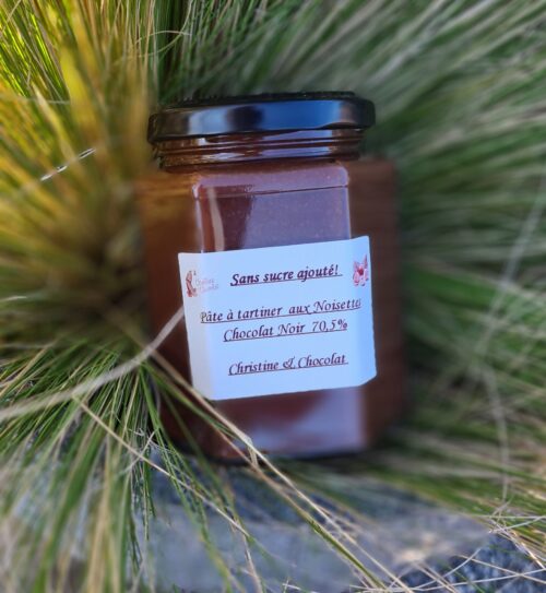 Le noir 70,5 % et ses noisettes