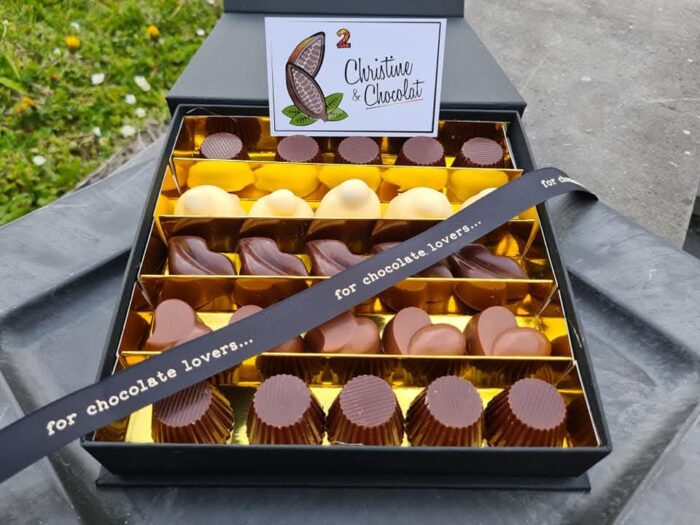 Le coffret noir - Christine & Chocolat