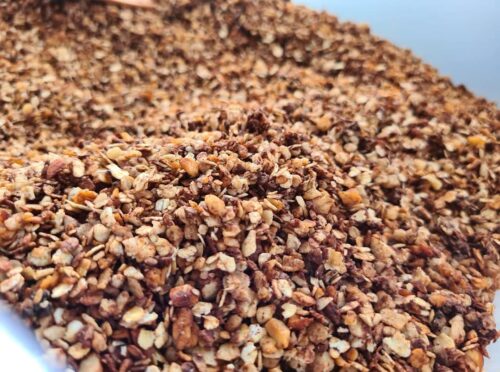 Le noir bio, noisettes et amandes - Christine & Chocolat