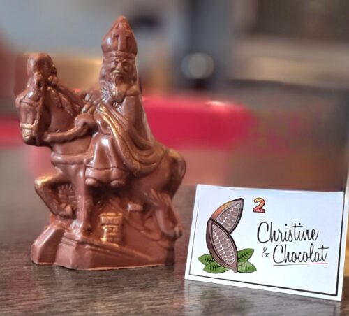 Saint Nicolas sur son cheval